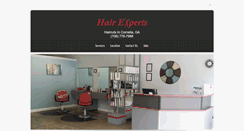 Desktop Screenshot of hairexpertsfamilysalon.com